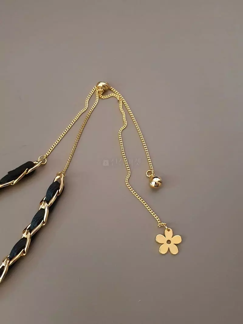 Blancchouette - Korean Women Fashion - #momslook - Charr Necklace - 2