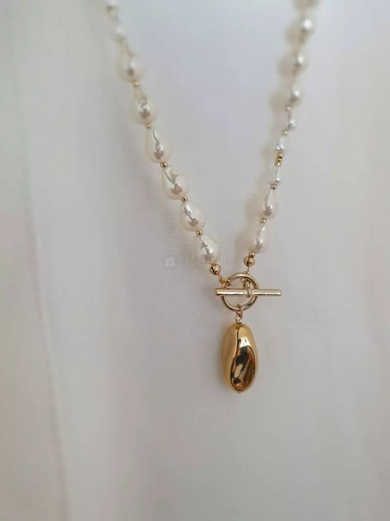 Blancchouette - Korean Women Fashion - #momslook - Mue6 Necklace - 2