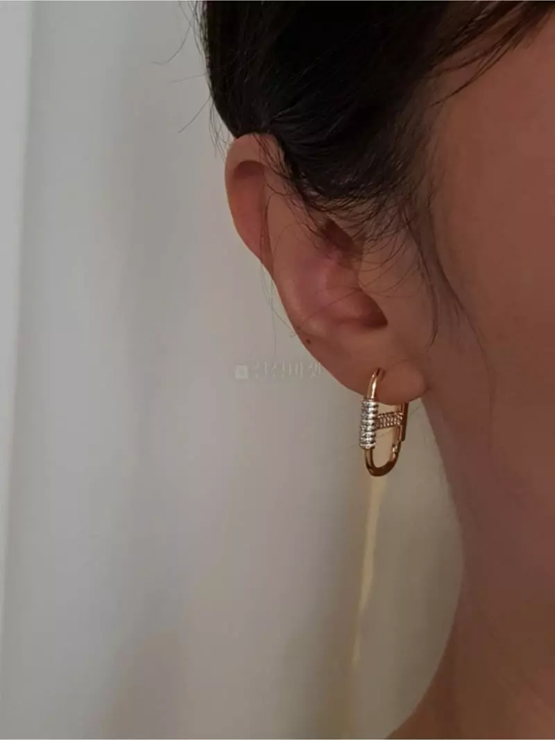 Blancchouette - Korean Women Fashion - #momslook - Err Earring - 3