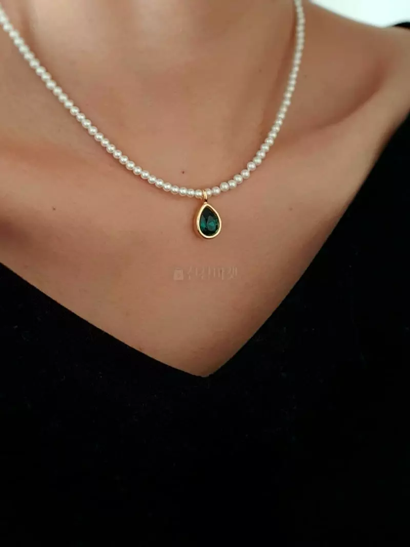 Blancchouette - Korean Women Fashion - #momslook - Mark3 Necklace - 3
