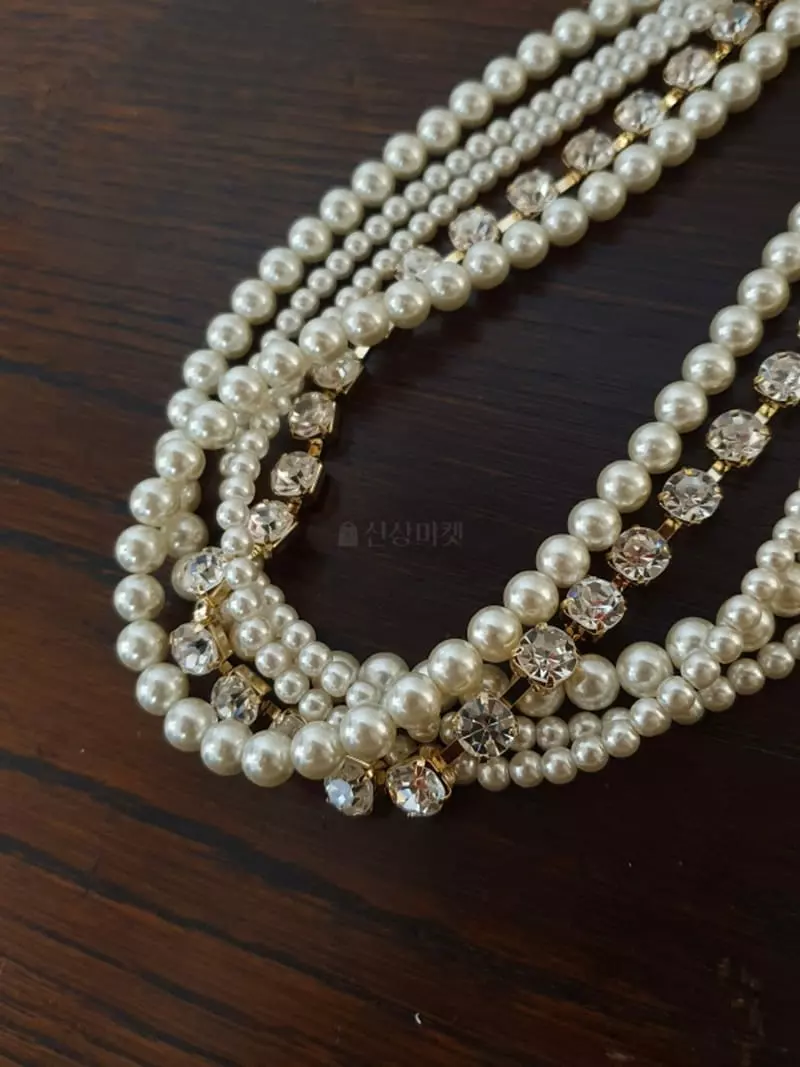 Blancchouette - Korean Women Fashion - #momslook - Becky11 Necklace - 3