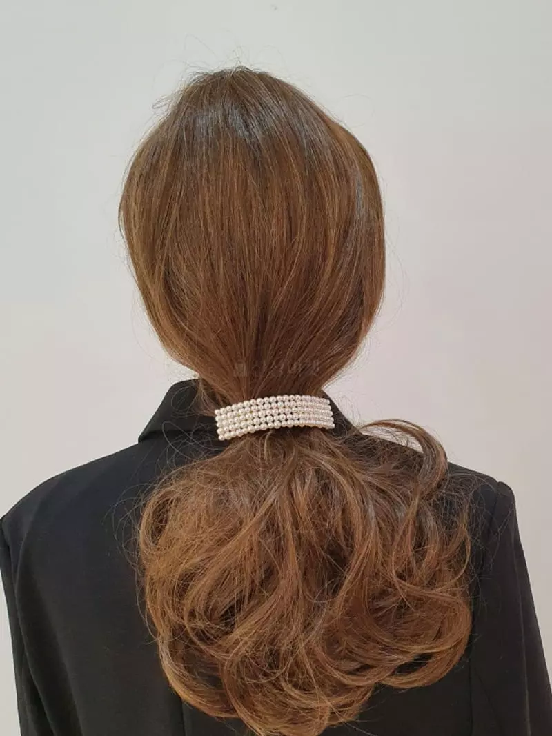 Blancchouette - Korean Women Fashion - #momslook - Pearl Hairpin - 3
