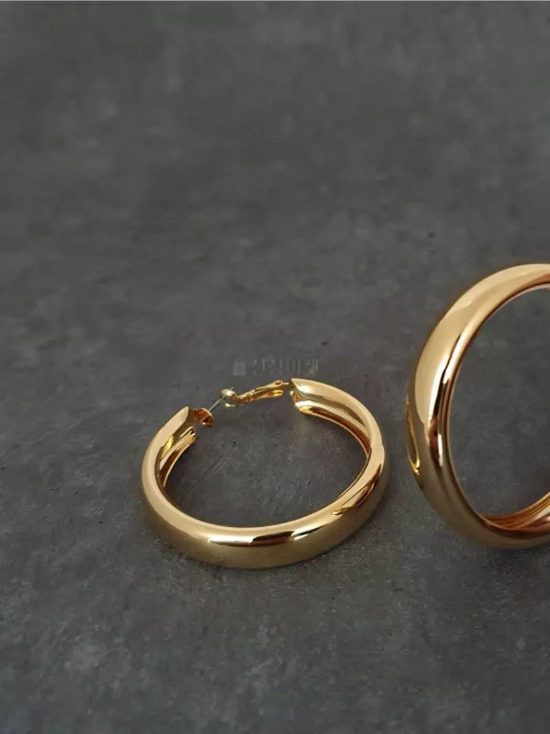 Blancchouette - Korean Women Fashion - #momslook - Ring2 Earring - 3