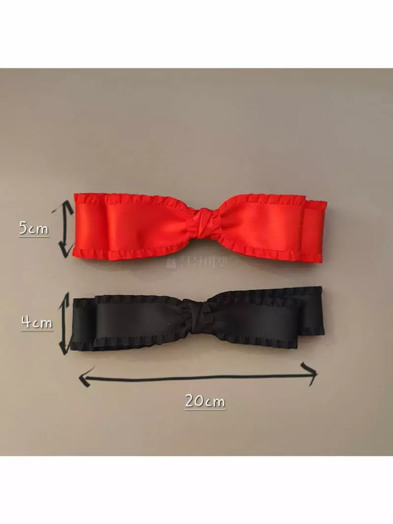 Blancchouette - Korean Women Fashion - #momslook - Frill Hairpin - 2