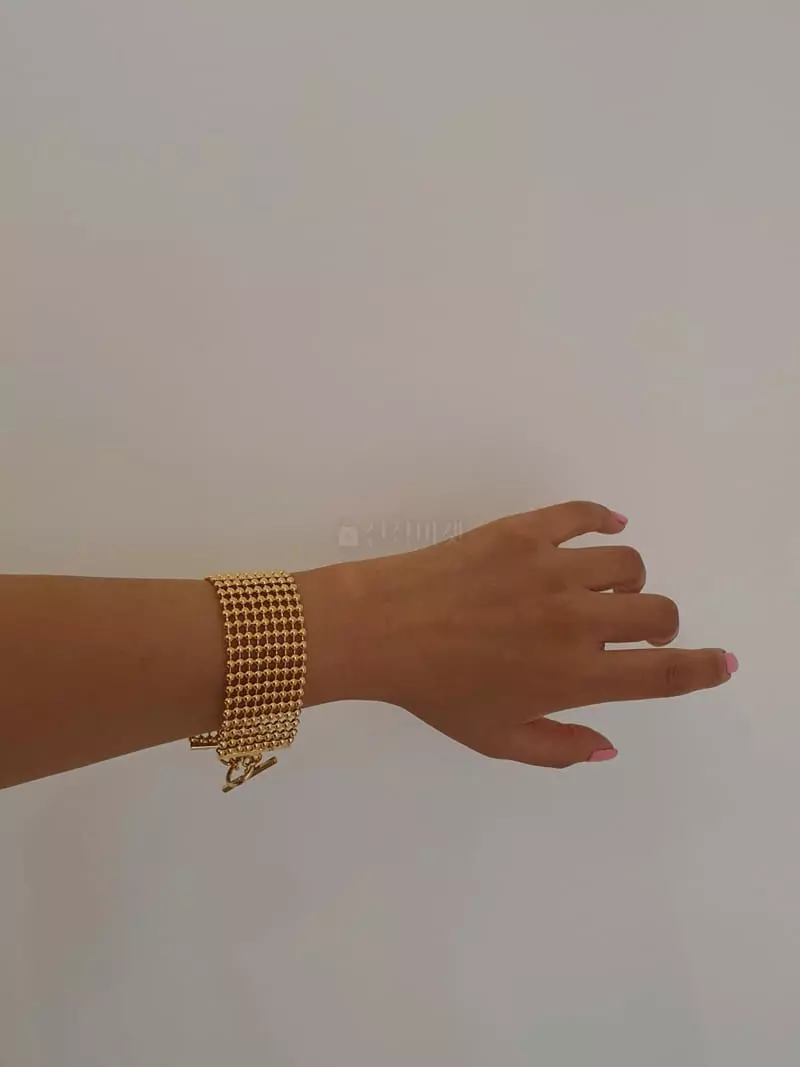 Blancchouette - Korean Women Fashion - #restrostyle - Leo2 Bracelet - 5