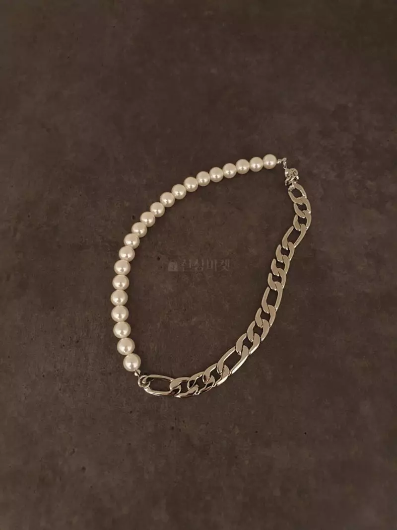 Blancchouette - Korean Women Fashion - #romanticstyle - Mix Necklace - 3