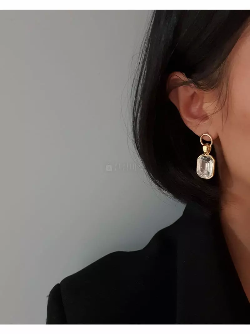 Blancchouette - Korean Women Fashion - #romanticstyle - Canne4 Earring - 4