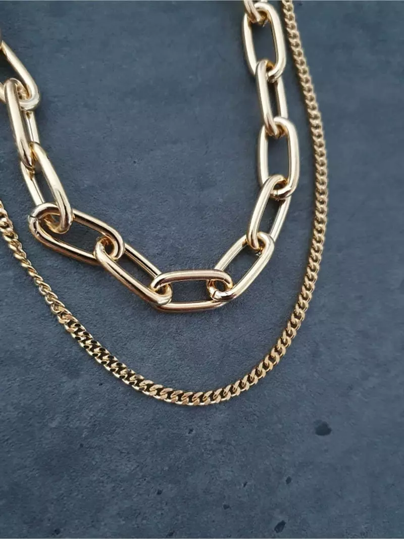 Blancchouette - Korean Women Fashion - #shopsmall - Chain11 Necklace - 2