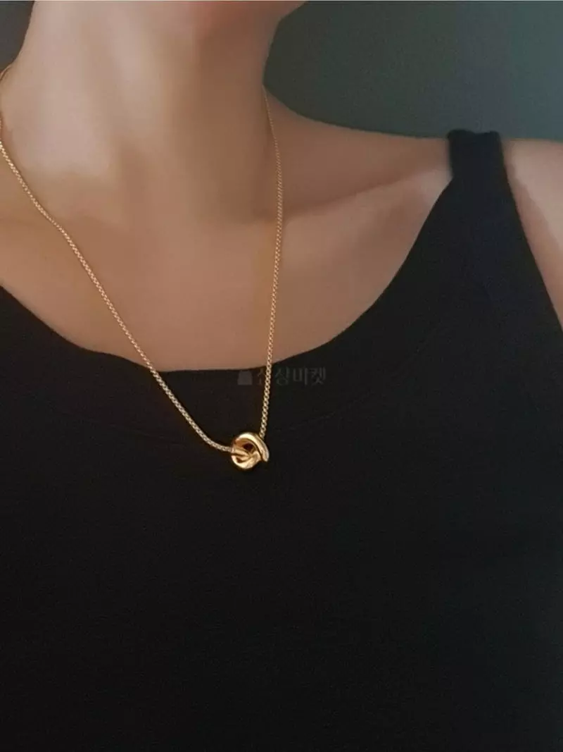 Blancchouette - Korean Women Fashion - #thatsdarling - Mark12 Necklace - 4