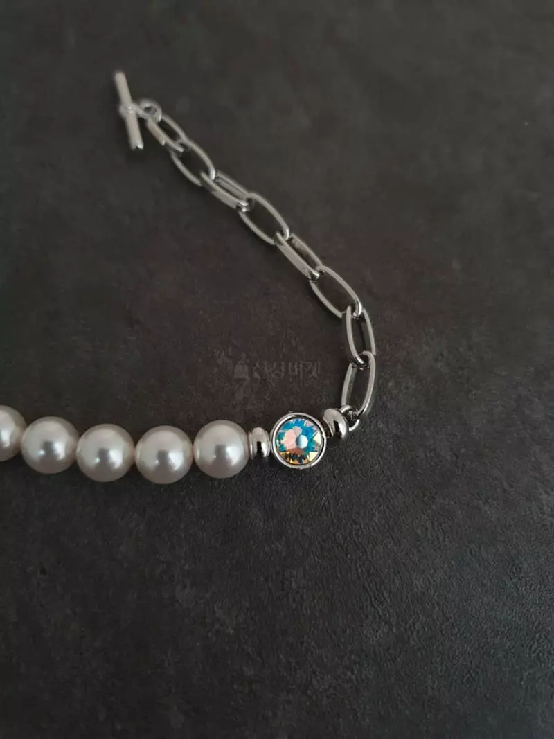 Blancchouette - Korean Women Fashion - #thelittlethings - Swal Pearl Bracelet - 5