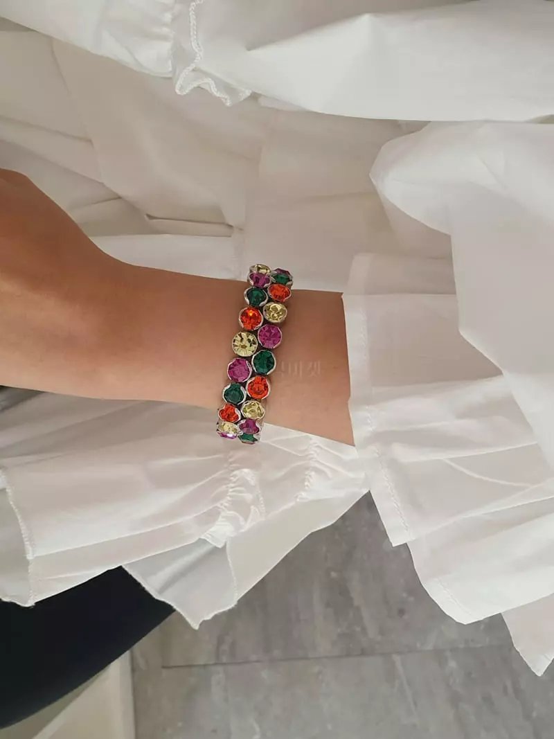 Blancchouette - Korean Women Fashion - #thelittlethings - Love Me Bangle - 2