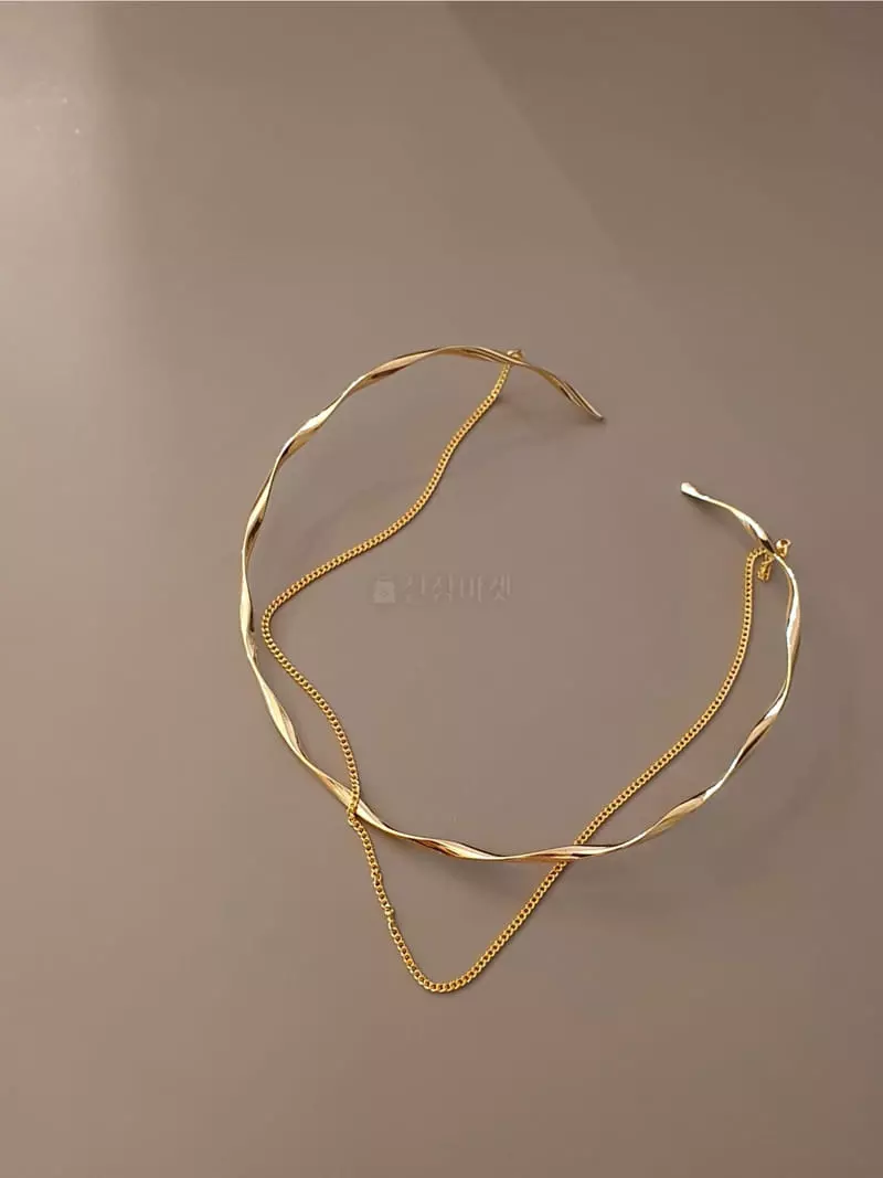Blancchouette - Korean Women Fashion - #vintageinspired - Leo5 Necklace