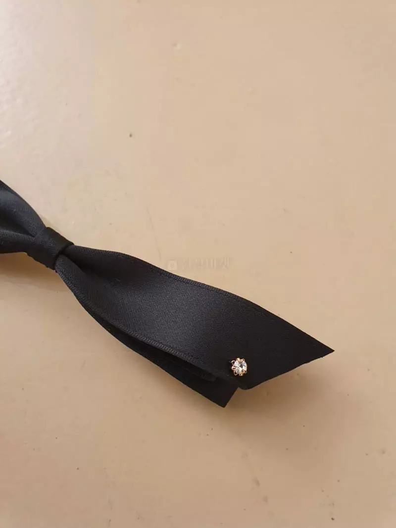 Blancchouette - Korean Women Fashion - #vintageinspired - Czech Ribbon Hairpin - 3