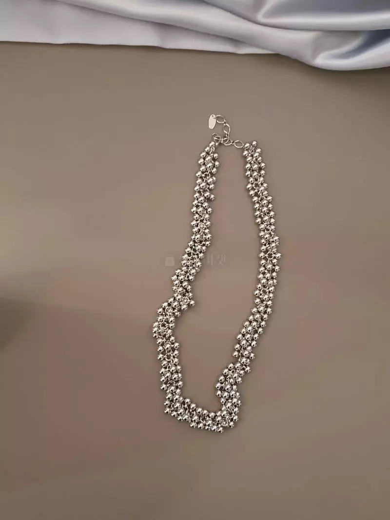 Blancchouette - Korean Women Fashion - #vintagekidsstyle - Shaine Necklace - 2