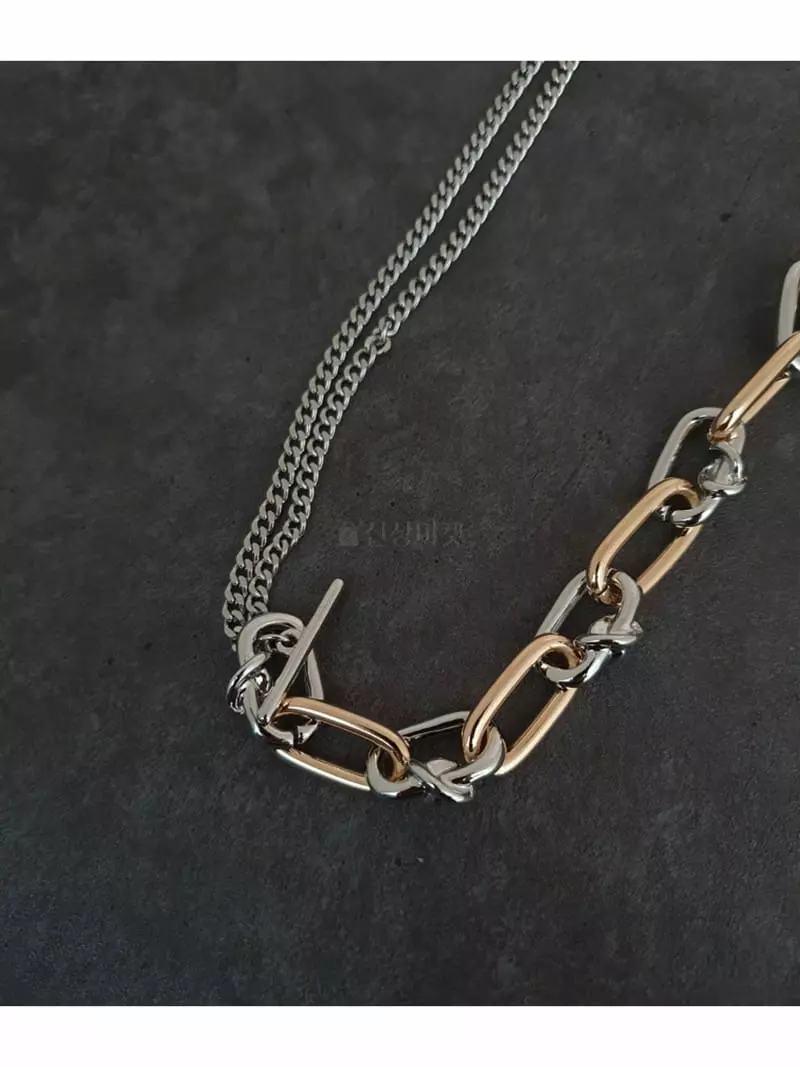 Blancchouette - Korean Women Fashion - #vintagekidsstyle - Chain13 Necklace - 2