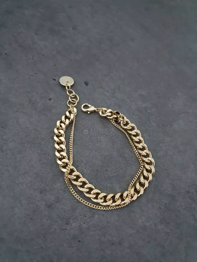 Blancchouette - Korean Women Fashion - #womensfashion - Chain Bracelet