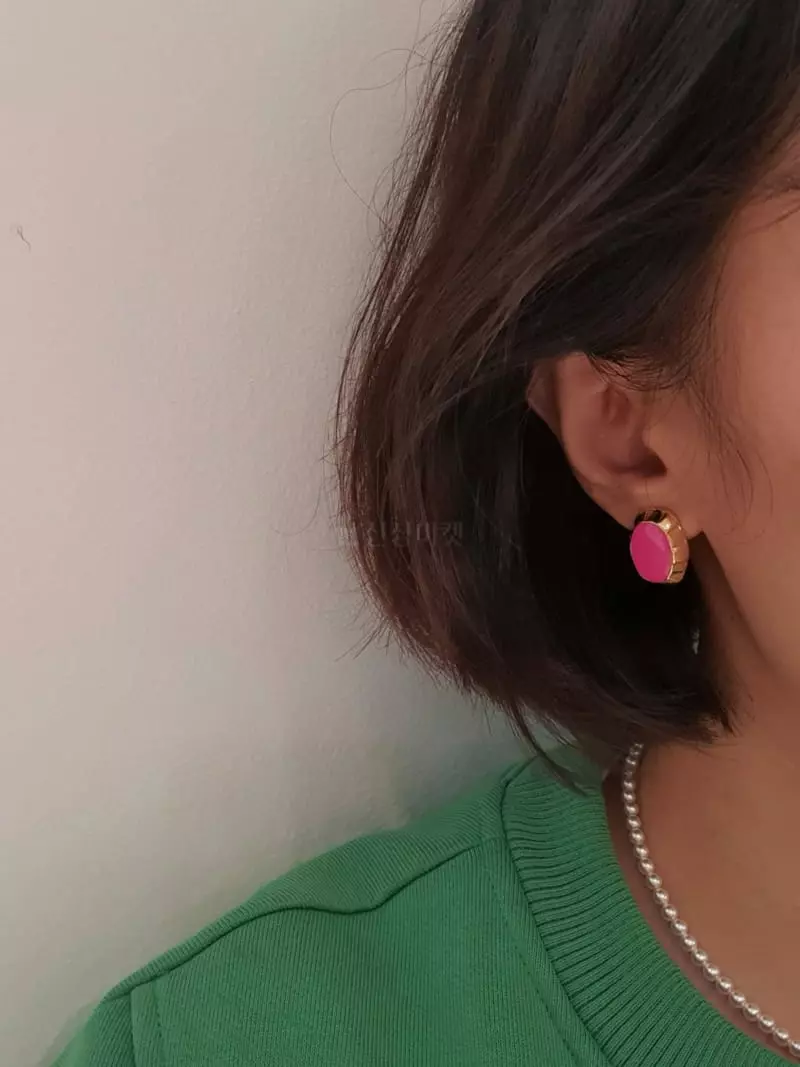 Blancchouette - Korean Women Fashion - #womensfashion - Pastel Earring - 2