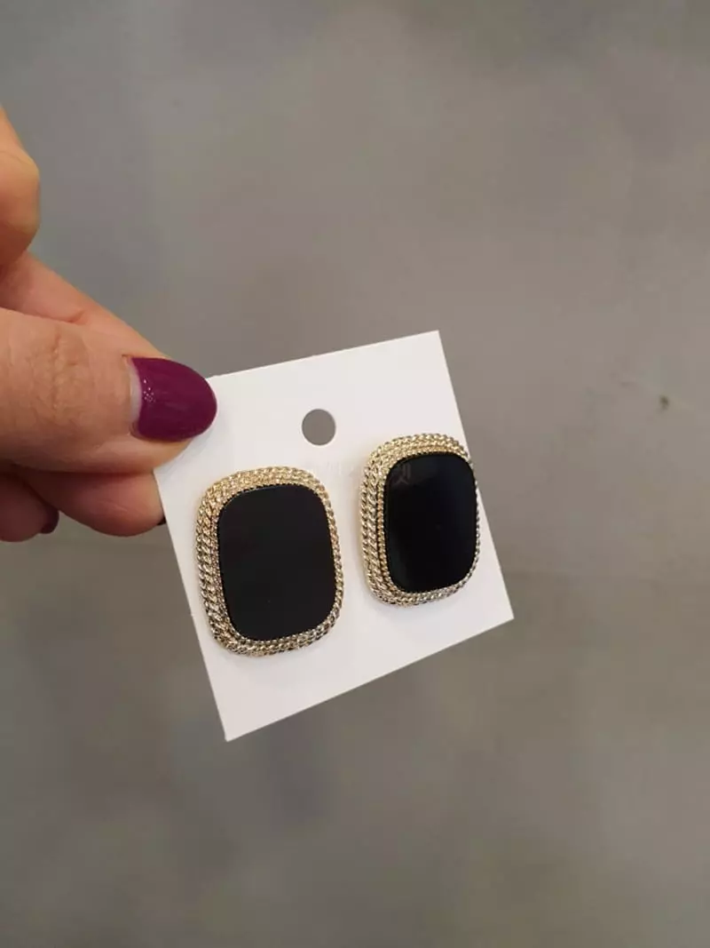 Blancchouette - Korean Women Fashion - #momslook - Canne Earring - 4