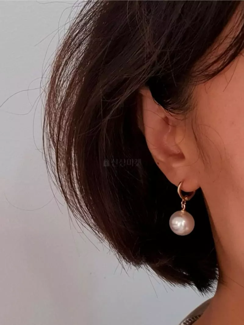 Blancchouette - Korean Women Fashion - #womensfashion - Swal Pearl3 Earring
