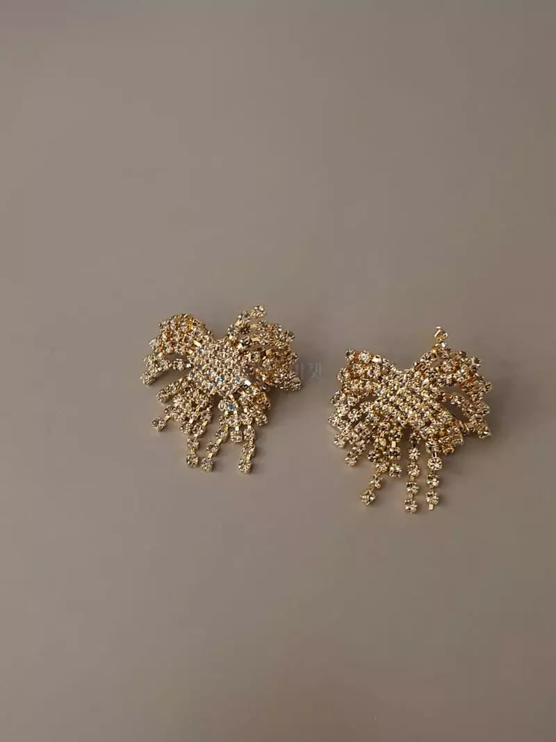 Blancchouette - Korean Women Fashion - #womensfashion - Shine5 Earring - 2
