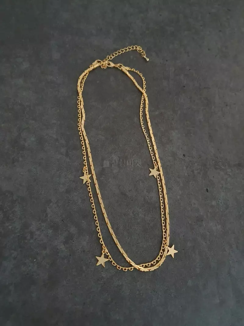 Blancchouette - Korean Women Fashion - #womensfashion - Canne Necklace
