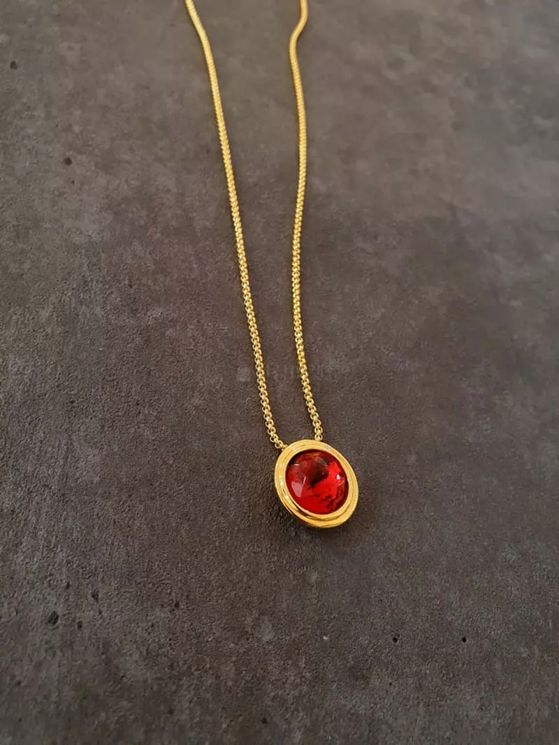 Blancchouette - Korean Women Fashion - #womensfashion - Mark9 Necklace
