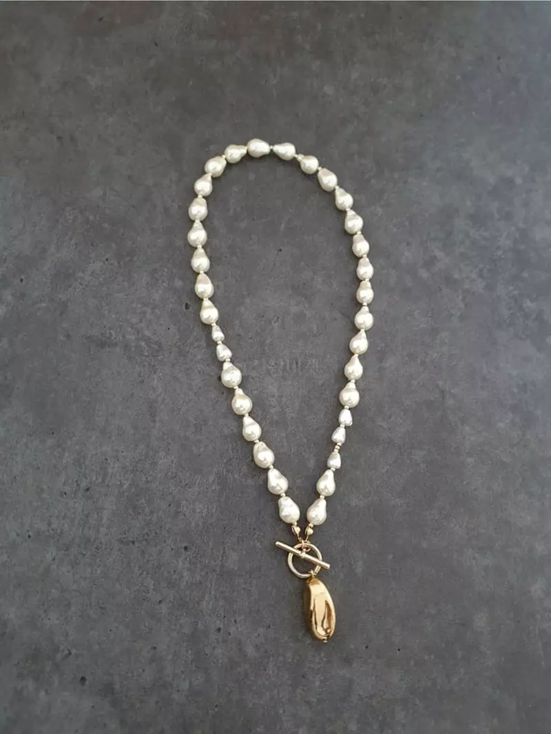 Blancchouette - Korean Women Fashion - #womensfashion - Mue6 Necklace