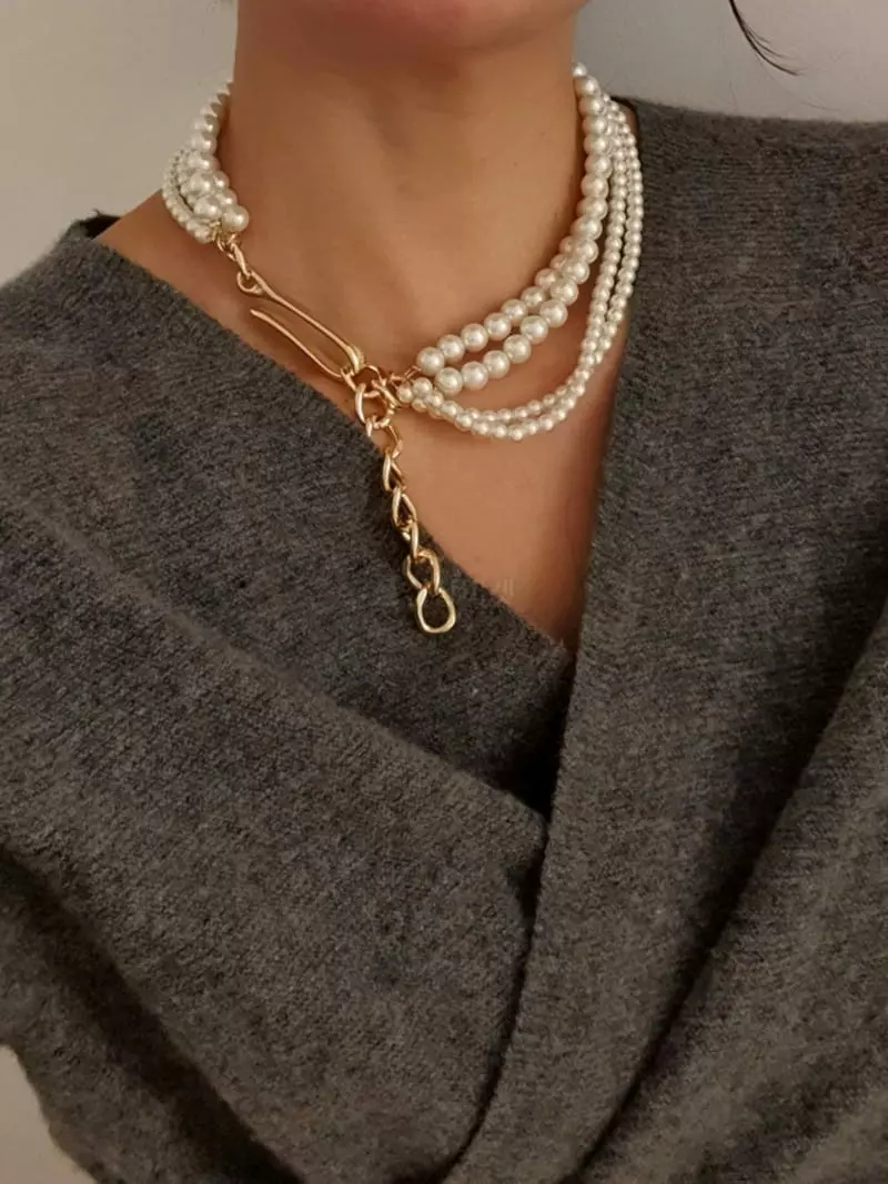 Blancchouette - Korean Women Fashion - #womensfashion - Becky Necklace - 3