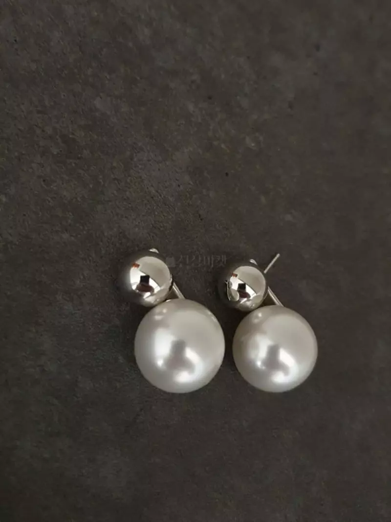 Blancchouette - Korean Women Fashion - #womensfashion - Pearl7 Earring - 2