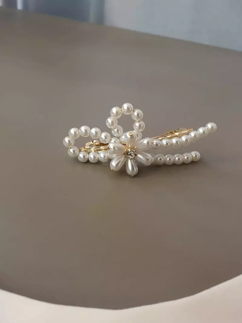 Blancchouette - Korean Women Fashion - #womensfashion - Pearl Hairpin 3