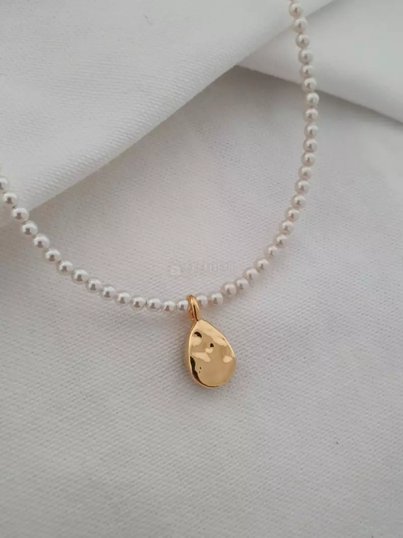 Blancchouette - Korean Women Fashion - #womensfashion - Mark3 Necklace
