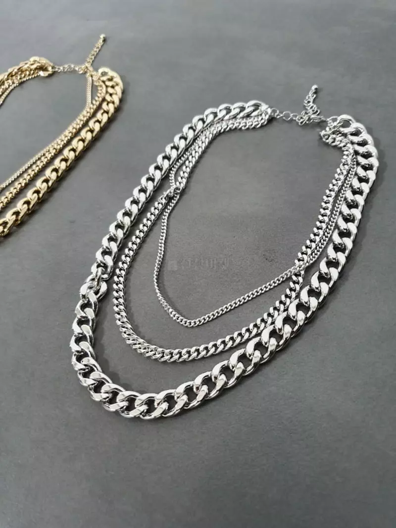 Blancchouette - Korean Women Fashion - #womensfashion - Chain2 Necklace - 2