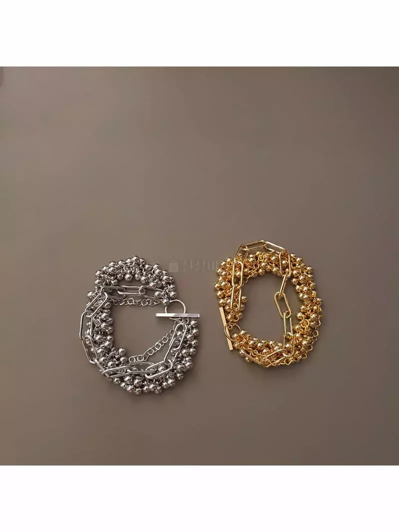 Blancchouette - Korean Women Fashion - #momslook - Shine2 Bracelet - 4