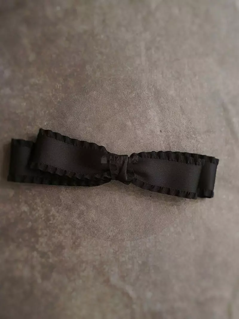 Blancchouette - Korean Women Fashion - #womensfashion - Frill Hairpin - 3