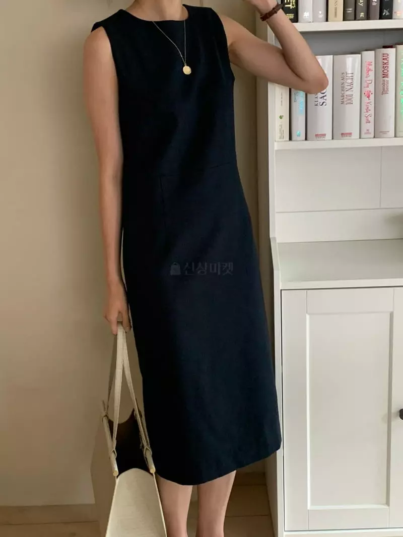 Bold - Korean Women Fashion - #womensfashion - Linen Midi One-piece - 4