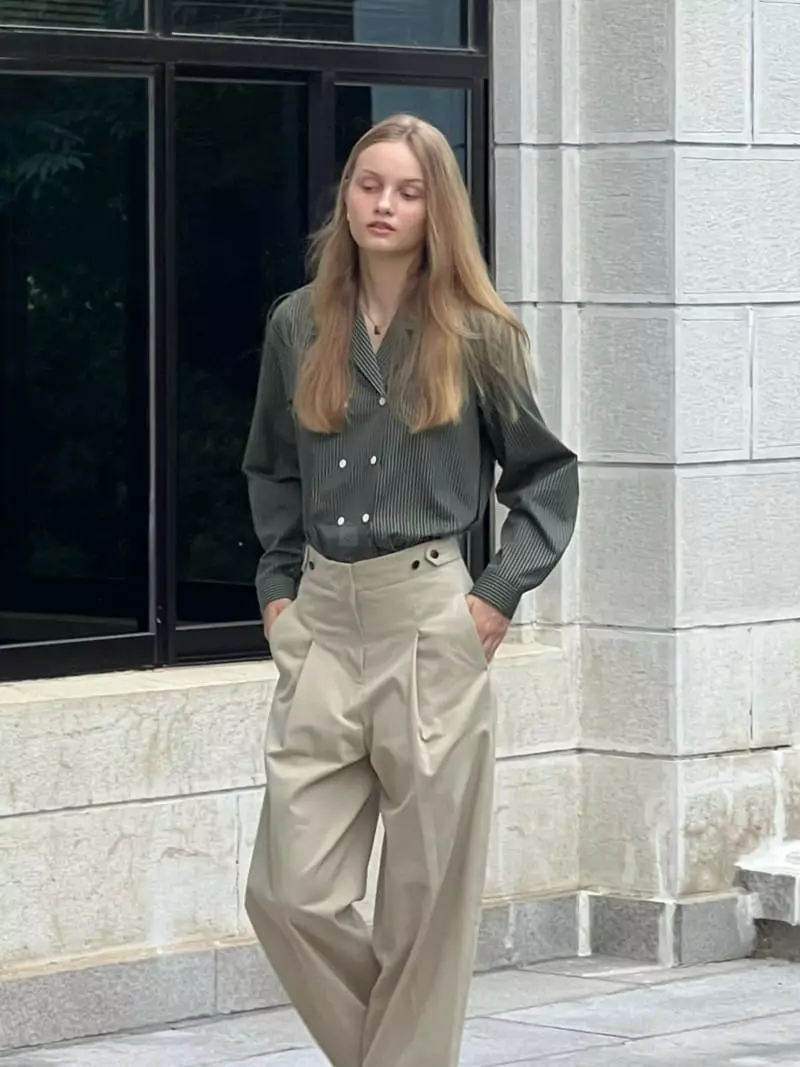Bold - Korean Women Fashion - #restrostyle - Autumn Double Shirt - 2