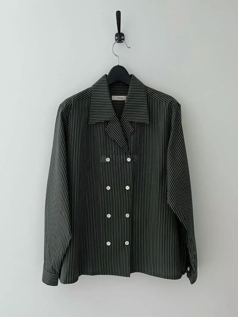 Bold - Korean Women Fashion - #romanticstyle - Autumn Double Shirt - 3