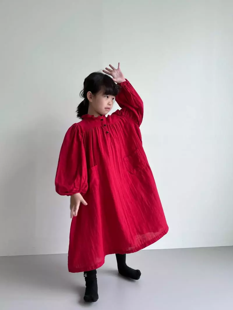Bon Bon Butik - Korean Children Fashion - #childofig - Pompom One-piece - 4