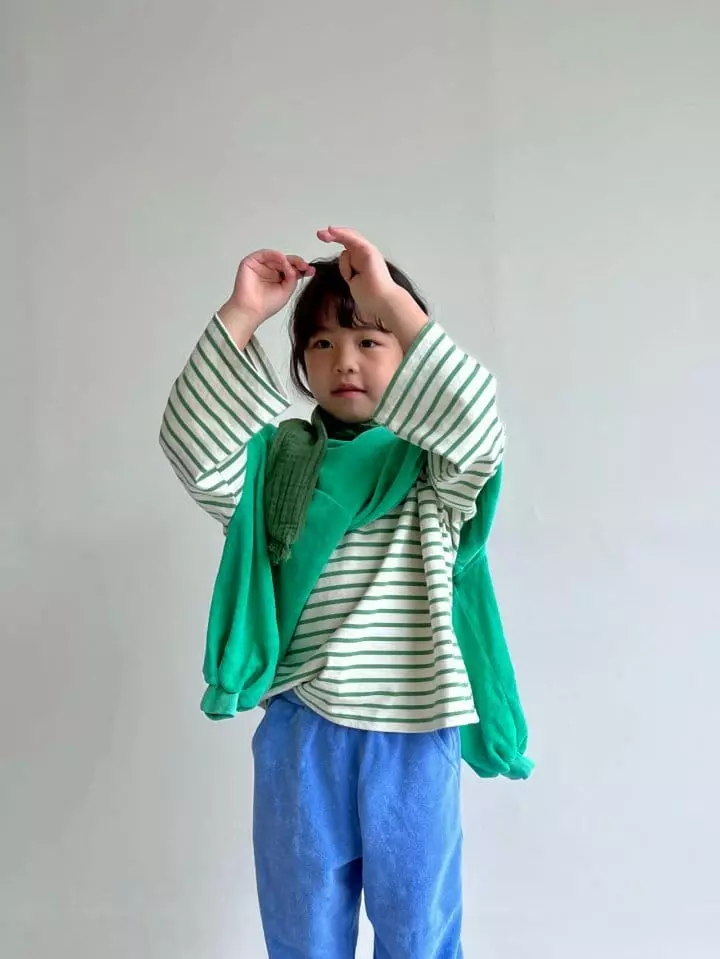 Bon Bon Butik - Korean Children Fashion - #childofig - Stripes Tee - 6