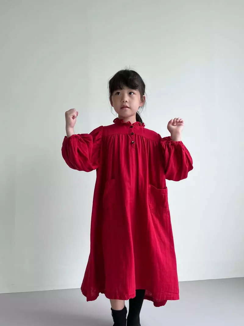 Bon Bon Butik - Korean Children Fashion - #childrensboutique - Pompom One-piece - 5