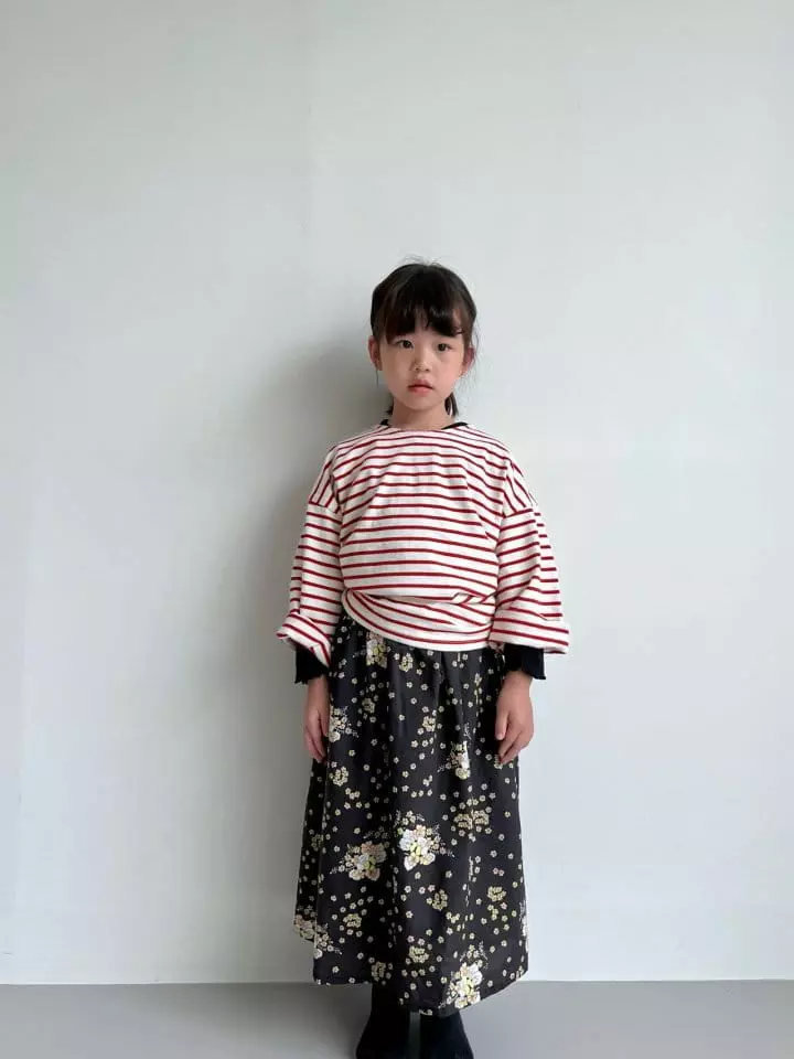 Bon Bon Butik - Korean Children Fashion - #childrensboutique - Stripes Tee - 7