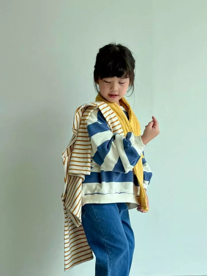 Bon Bon Butik - Korean Children Fashion - #designkidswear - Stripes Tee - 8