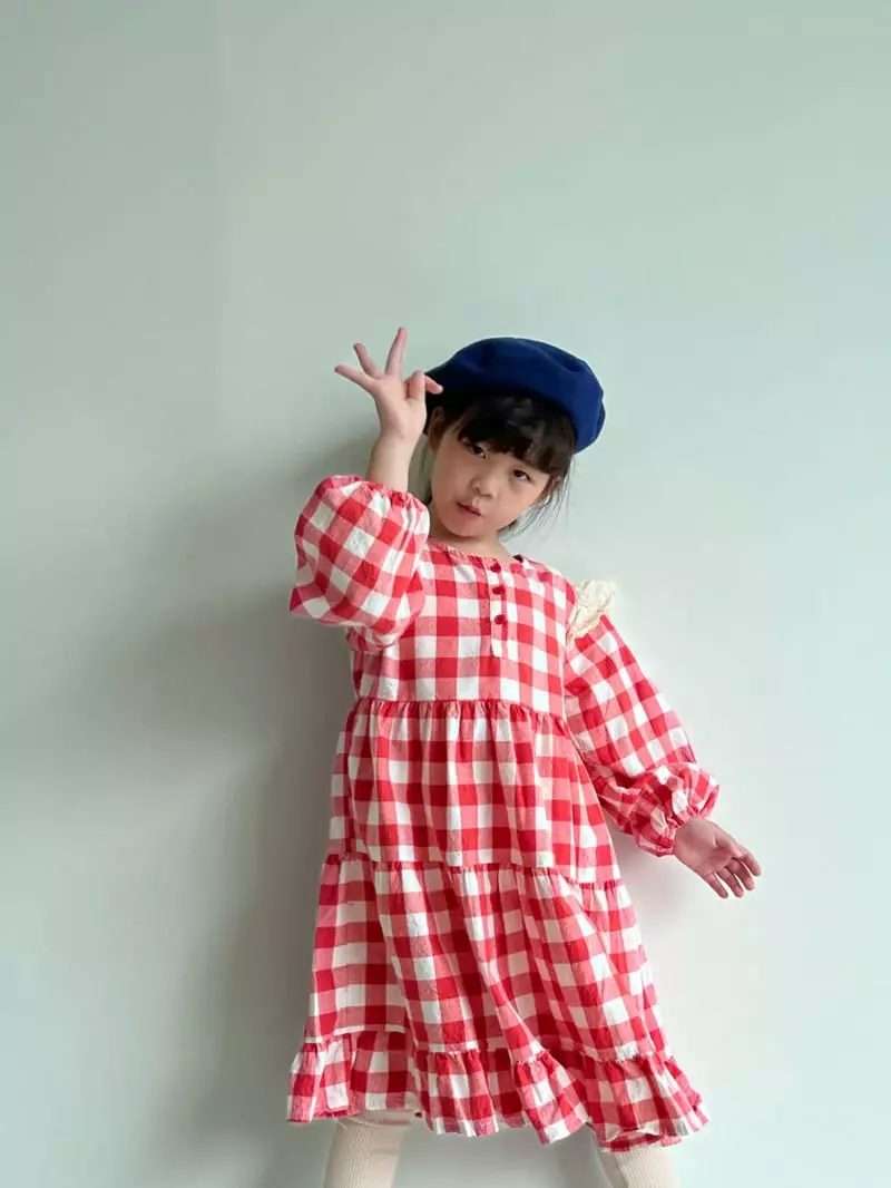 Bon Bon Butik - Korean Children Fashion - #discoveringself - Apfel One-piece - 8