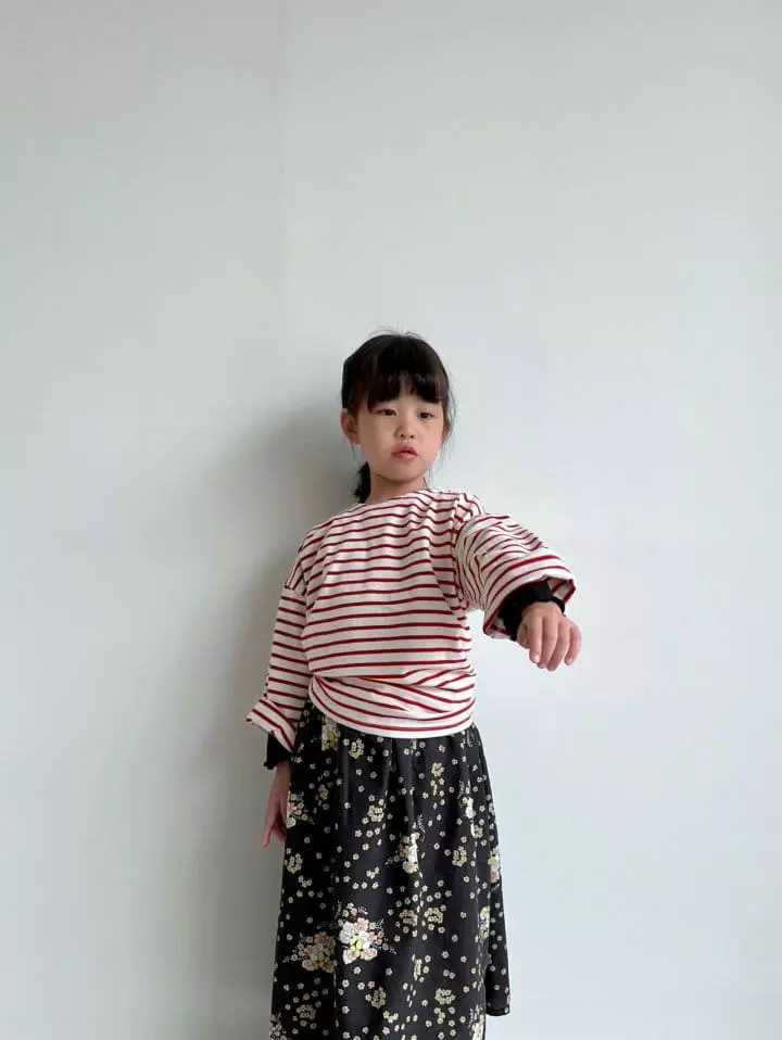 Bon Bon Butik - Korean Children Fashion - #fashionkids - Stripes Tee - 10