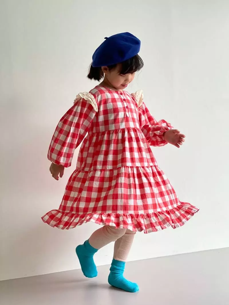 Bon Bon Butik - Korean Children Fashion - #kidsstore - Apfel One-piece - 11