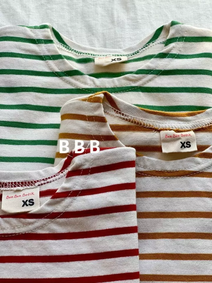 Bon Bon Butik - Korean Children Fashion - #prettylittlegirls - Stripes Tee - 2