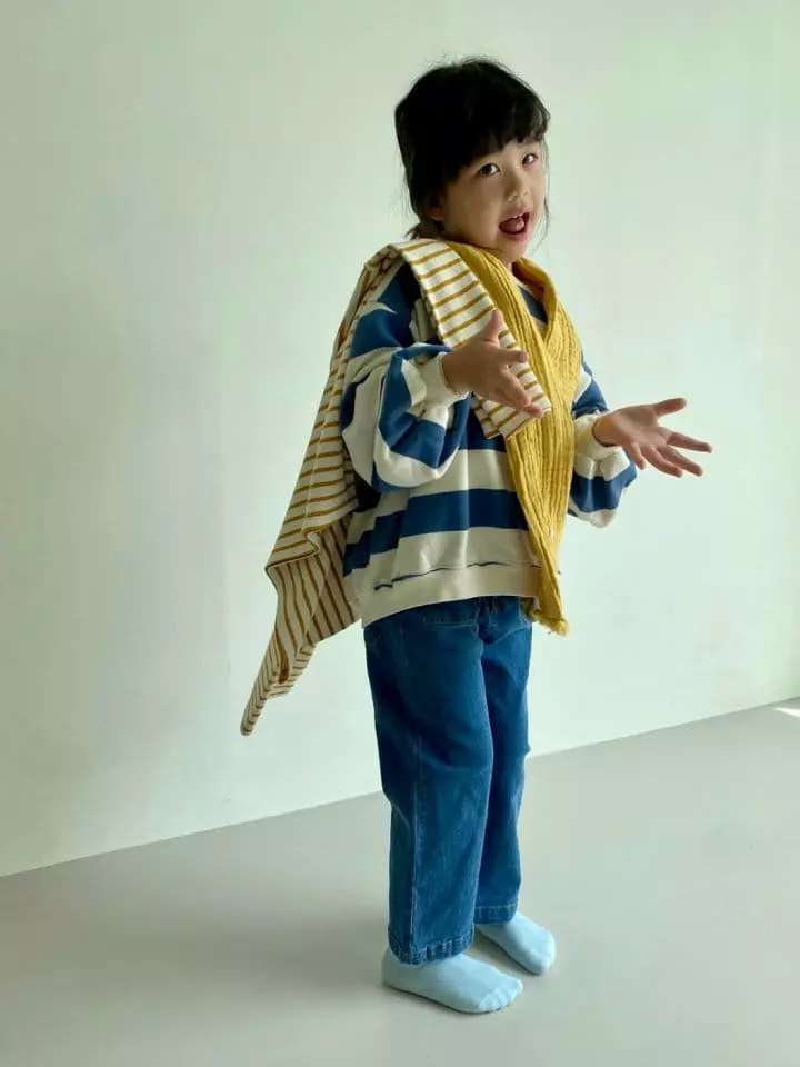 Bon Bon Butik - Korean Children Fashion - #stylishchildhood - Stripes Tee - 5