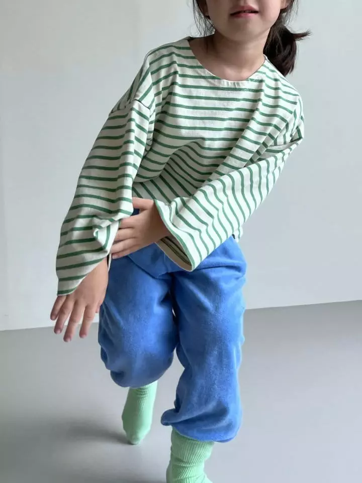 Bon Bon Butik - Korean Children Fashion - #todddlerfashion - Stripes Tee - 3