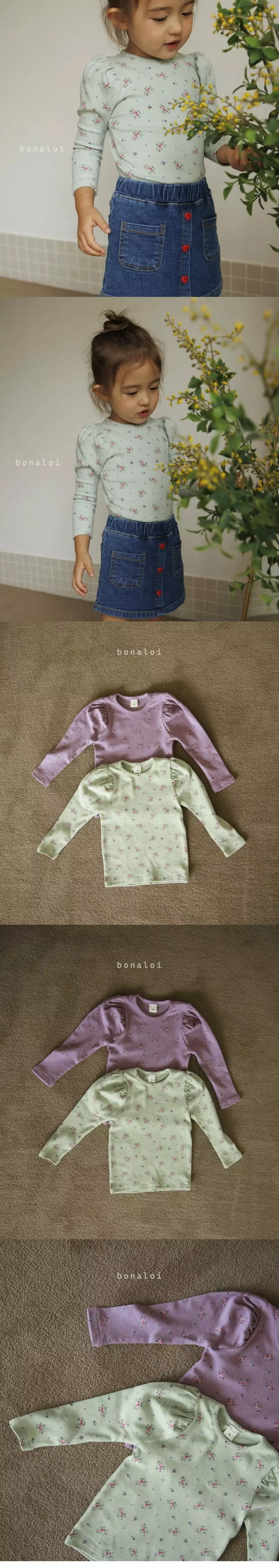 Bonaloi - Korean Children Fashion - #designkidswear - Roseta Tee - 3