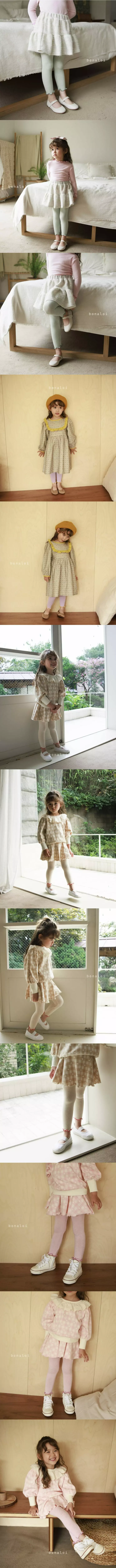 Bonaloi - Korean Children Fashion - #discoveringself - Paul Thin Leggings - 2
